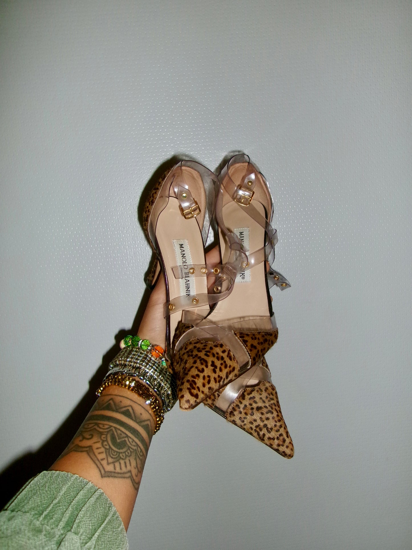 Vintage Manolo Blahnik Pony Hair Pumps